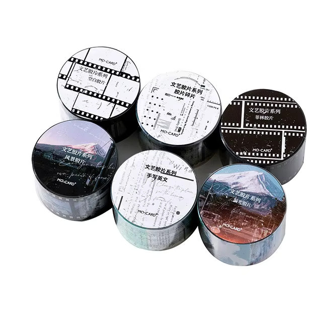 Retro-Film Washi Tape mit Kamera-Filmstreifen-Muster für dein Scrapbooking und DIY-Handwerk - Bild 3