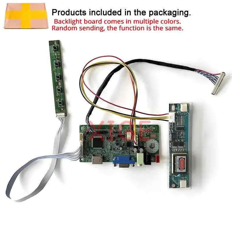 LCD Display Drive Controller Board Kit für B150XN05 QD15XL11 LP150X12 QD15XL15 mit 30 Pin LVDS, VGA und HDMI, Auflösung 1024x768, 2-CCFL, Multicolor - Bild 3