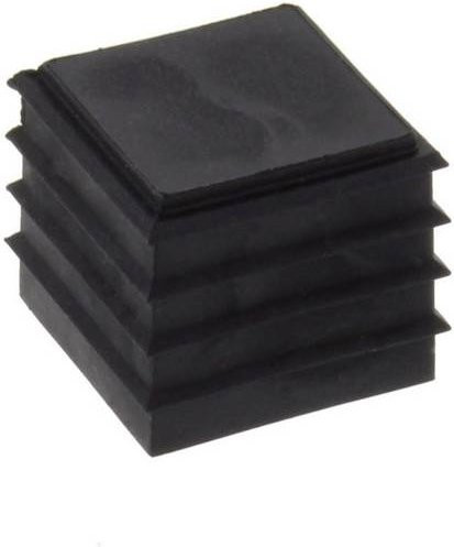 Wiska CDG 0 HB BK Dichteinsatz aus Kunststoff in Schwarz, 10 Stück - Bild 1