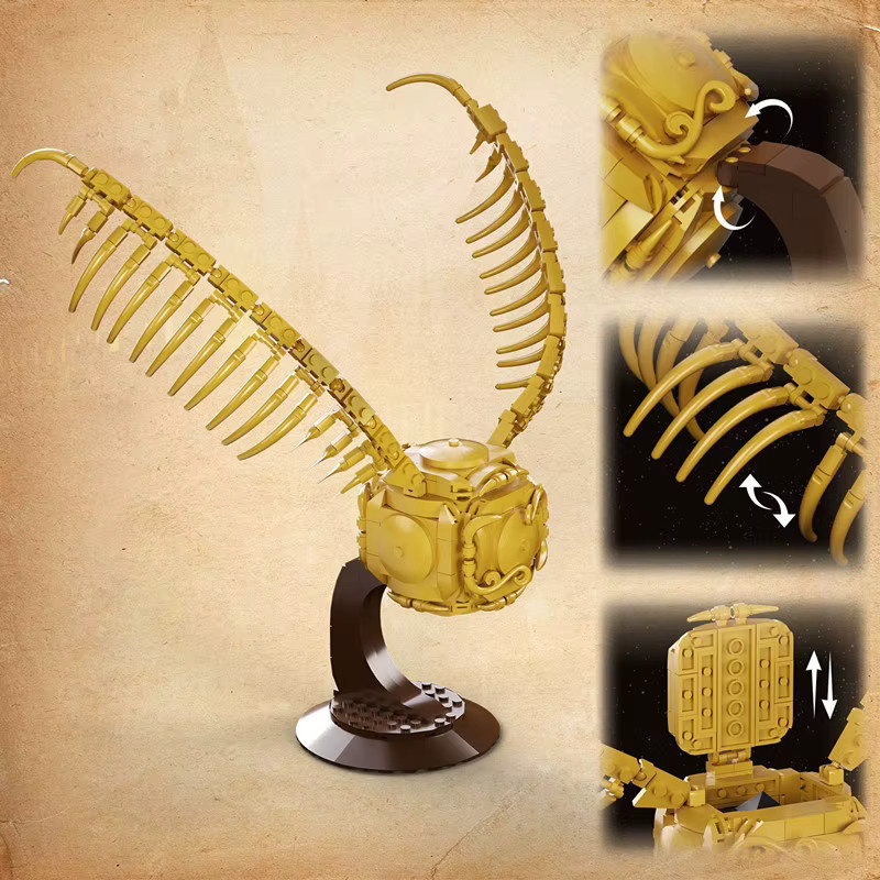 MOC Goldener Schnatz, Baustein-Set, Harry Potter, ab 6 Jahren - Bild 4