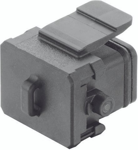 HARTING Abdeckkappe 09100005402 in Schwarz - Bild 1