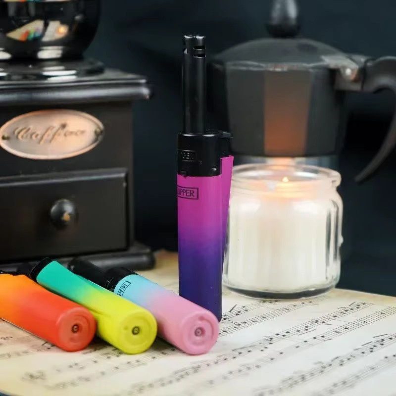 Clipper Schleifscheiben-Feuerzeug Multicolor Set mit Persönlichkeitsmustern, 24 Stück nachfüllbare Butan-Gasfeuerzeuge - Bild 4