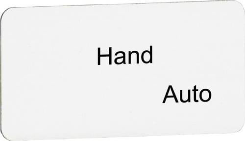 ABB MA6-1079 1SFA611930R1079 Texteinlage aus Kunststoff in Weiß, B: 27 mm, H: 1 mm - Bild 1