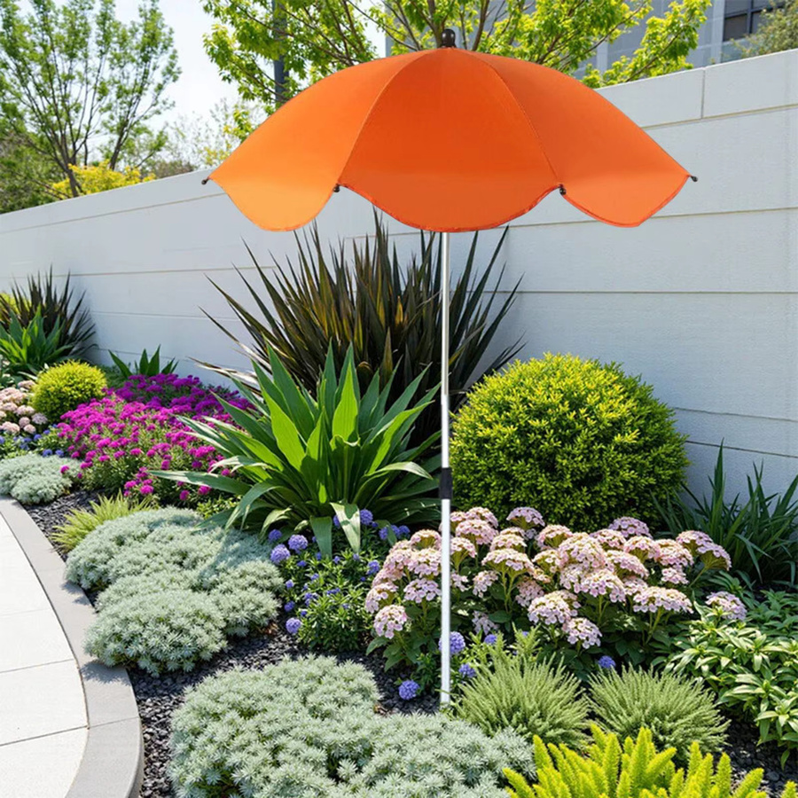 Homyl Verstellbarer Pflanzenschirm in Schwarz für den Garten, Schattenabdeckung für Pflanzen, Durchmesser: 65 cm - Bild 3