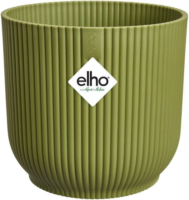 Elho Blumentopf Vibes Fold Rund in Grün Durchmesser: 35 cm - Bild 1