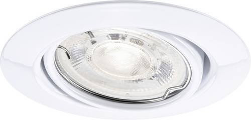Paulmann LED-Einbauleuchte GU10 Weiß, rund, warmweiß, verstellbar - Bild 1