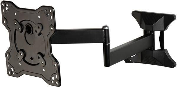 Voll bewegliche TV Wandhalterung für Bildschirme bis 109 cm / 43 Zoll, VESA 200, max. 25 kg, Farbe: Schwarz, Titan - Bild 1