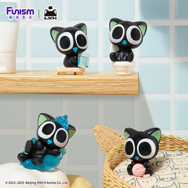 LUO XiaoHei Tägliche Serie Kleine Partikel Blind Box, Anime Mini Figuren Puppen, Bunt / Mehrfarbig - Bild 1
