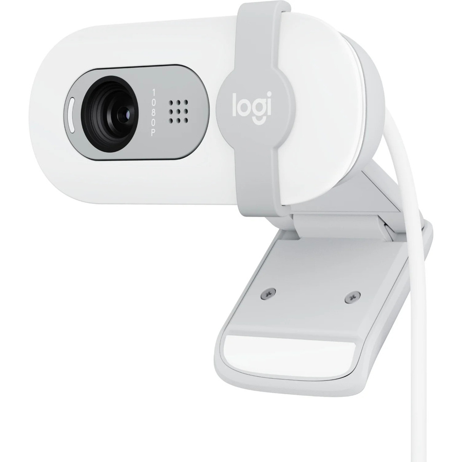 Logitech Brio 100 Full HD Webcam in Weiß - Bild 1
