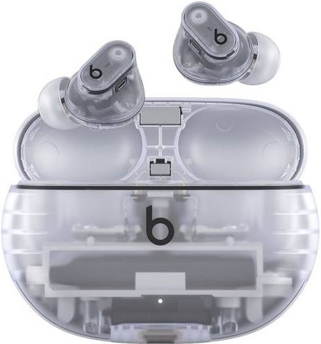 Beats Studio Buds Plus In-Ear Kopfhörer mit Bluetooth, Noise Cancelling und Mikrofon-Rauschunterdrückung in Transparent - Bild 1