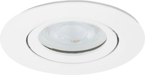 PAULMANN LED-Einbauleuchte Nova, GU10, rund, silberfarben, dimmbar, inkl. Leuchtmittel in warmweiß - Bild 1