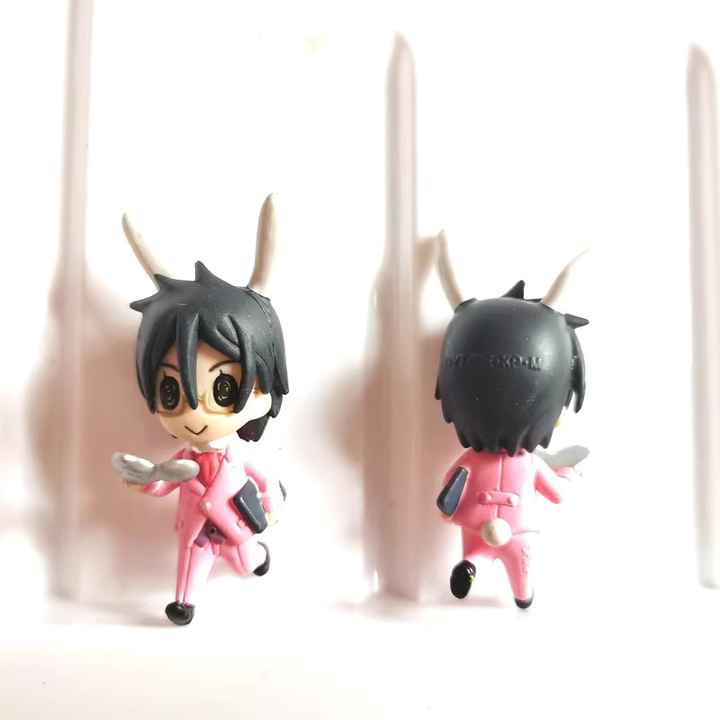 Bandai Black Butler Ciel Sebastian Michaelis Tierfigur Modell Puppe, Rucksack Anhänger, Pink - Bild 4