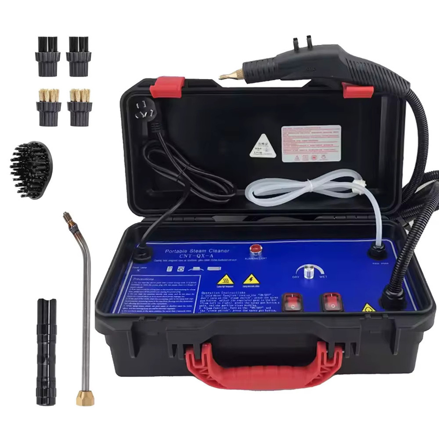 BALASHOV Handheld Dampfreiniger in Blau mit 2500 W Leistung für Küche, Klimaanlage und Auto - Bild 6