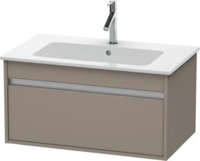 Duravit Waschtischunterschrank Ketho wandhängend mit 1 Auszug, Breite: 80 cm, Tiefe: 47,5 cm, Höhe: 41 cm - Bild 1