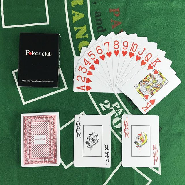 Kidsly Baccarat Texas Hold'em Spielkarten, Kunststoff, 1-teiliges Set - Bild 1