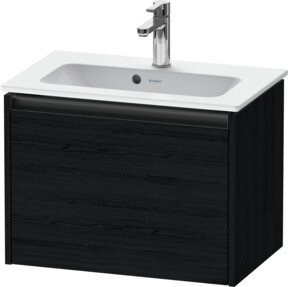 Duravit Waschtischunterschrank Ketho.2 Compact, Farbe: Weiss, B/T/H: 61 x 39 x 44 cm, wandhängend mit 1 Auszug - Bild 1