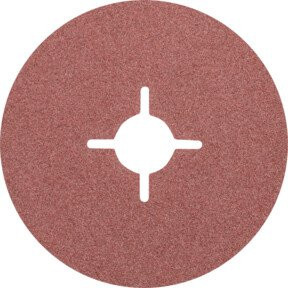 PFERD Korund Fiberscheibe A60 rot Durchmesser: 115 mm für universelle Anwendungen - Bild 1