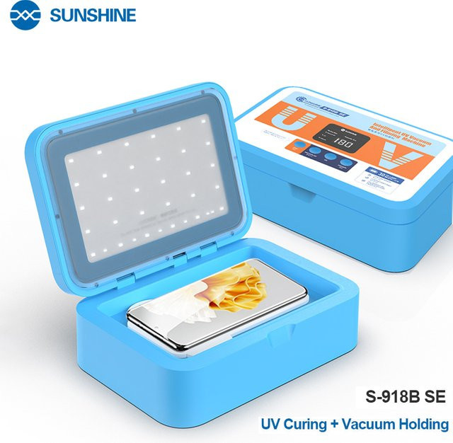 SUNSHINE S-918B SE UV-Härtung Vakuum Laminiermaschine in Blau zur Blasenentfernung für Hydrogel-Displayschutzfolien - Bild 1