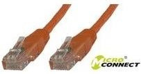 Microconnect Cat6 U/UTP Ethernet LAN Patchkabel Orange, Länge: 10 m, RJ-45 Stecker Männlich/Männlich - Bild 1