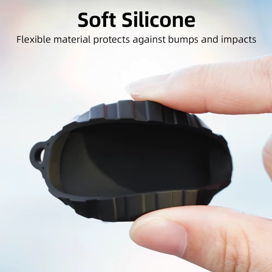 Flymile Silikon Objektivdeckel in Schwarz für DJI OSMO Action 6 als staubdichter Anti-Kratz-Schutz für deine Action Camera - Bild 4
