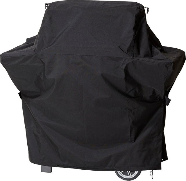 Mehr Garten Premium Schutzhülle für Gasgrill in Trapezform, Schwarz, B/T/H: 137 x 62 x 117 cm - Bild 1