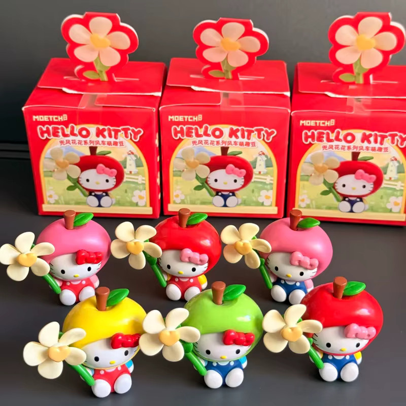 Moetch Hello Kitty Joyride Blumenserie Windmühle, Mystery Box, Spielzeug - Bild 4
