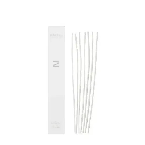 Millefiori Zona Reed Diffuser Set mit Duftstäbchen in Weiß, 7 Stück, Höhe: 30 cm - Bild 1
