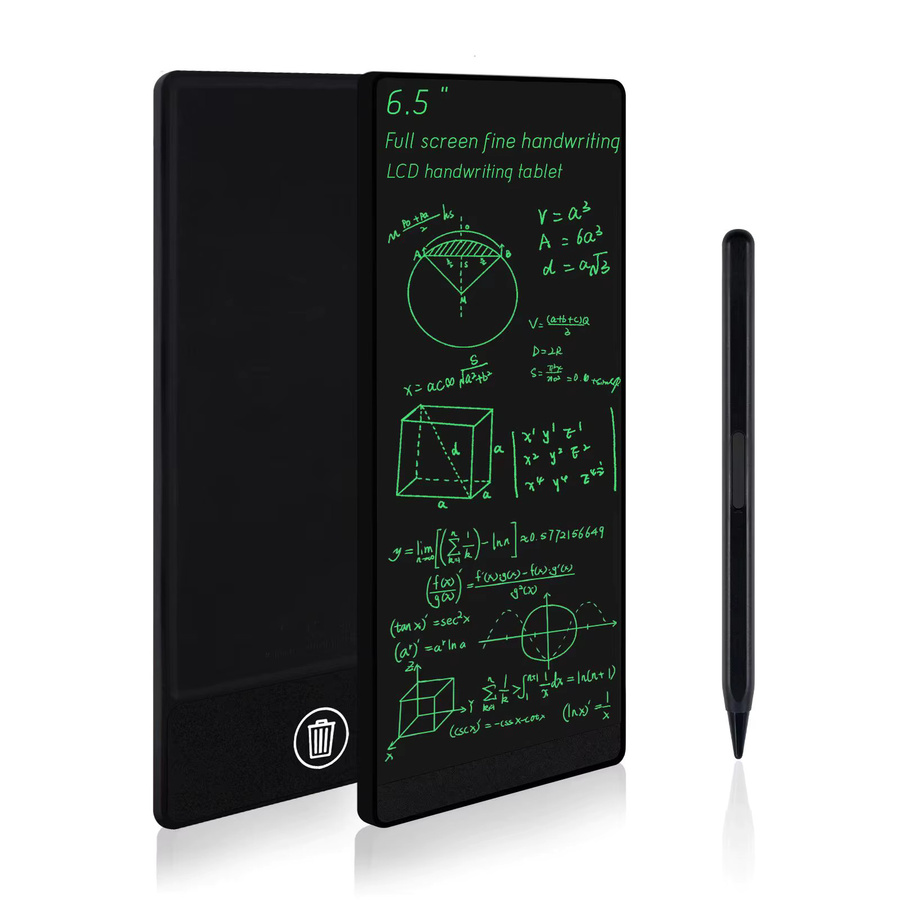 CHILDSMILEY LCD-Schreibtablett 6,5 Zoll mit Vollbild-Display und superfeiner Handschrift, magnetischer Skizzenblock in Schwarz - Bild 7