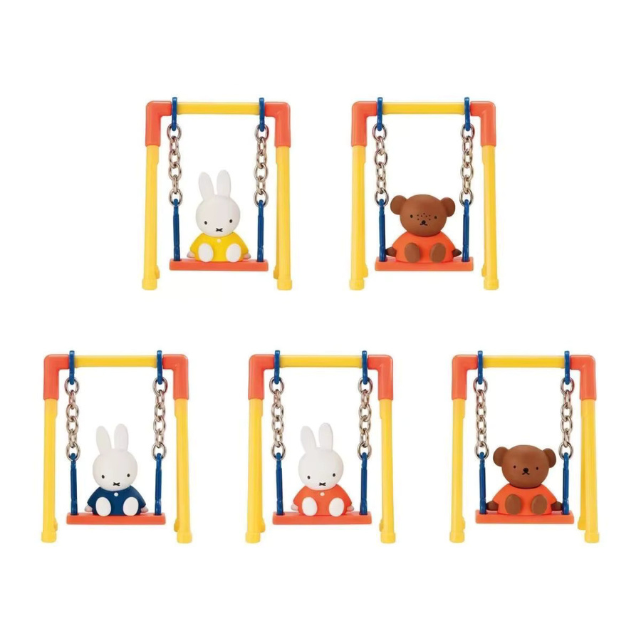 Miffy Boris Schaukelpuppe, Modellornament, 5-teiliges Set - Bild 2