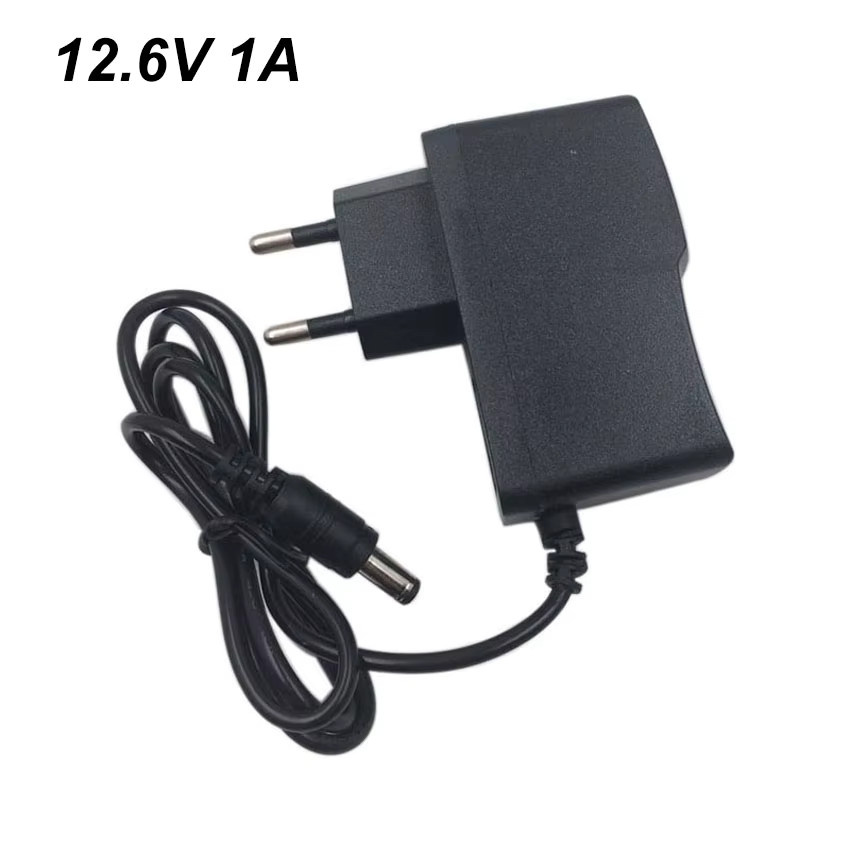BAYADOU Lithium Li-Ion Lipo Ladegerät 12V Wandladegerät für 3S 10,8V 11,1V Akkus mit LED-Monitor und DC-Anschluss, Schwarz - Bild 4