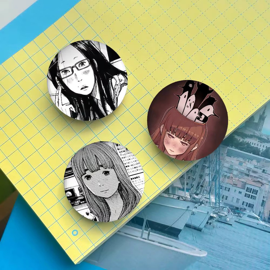 KAYOU Brosche, Runde Abzeichen, Comics Goodnight Punpun - Bild 4
