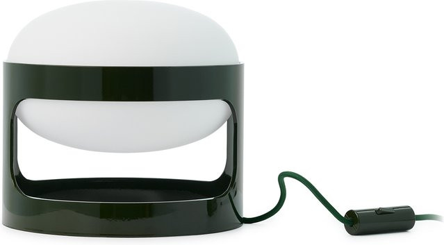 Kartell Kd28 Tischleuchte in Weiß und Grün mit LED-Beleuchtung - Bild 1