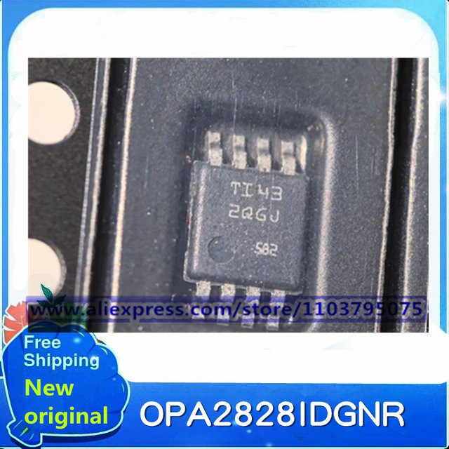 OPA2828 HVSSOP8 Operationsverstärker Original-Chip Set - Bild 1