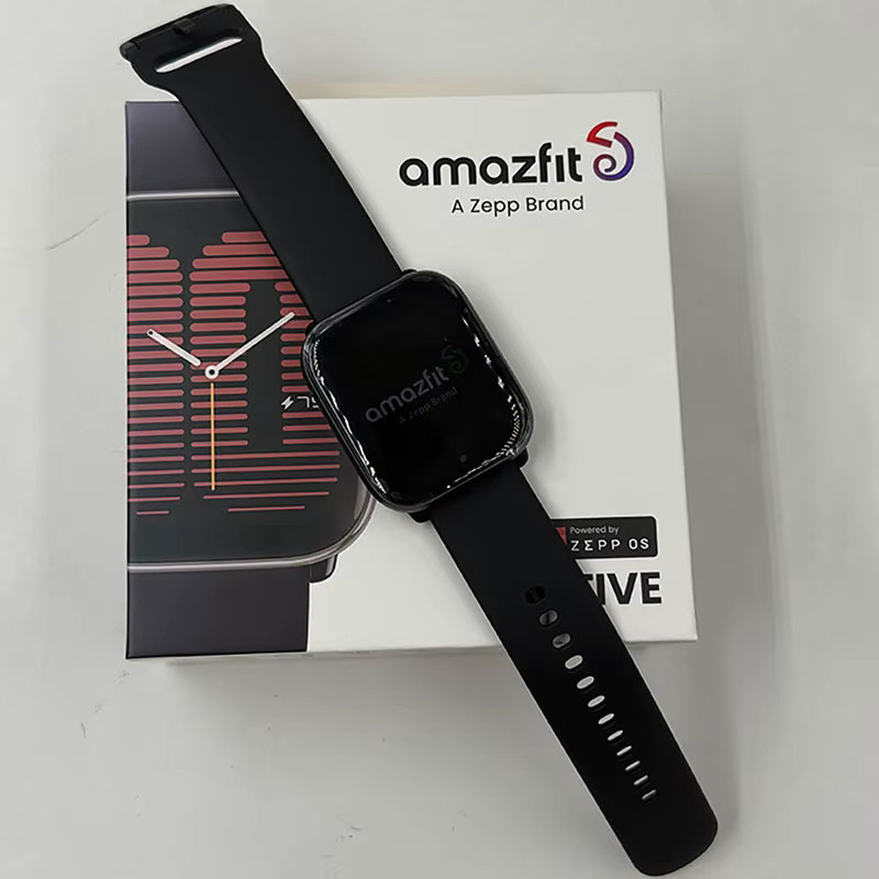 Amazfit Active Smartwatch, GPS, 1,75 Zoll, Schwarz, Unisex - Bild 3