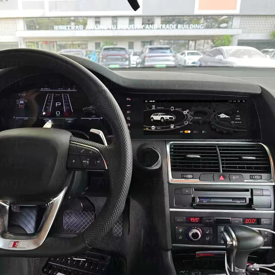 YANFU Drahtloses Digitales Cockpit für Audi Q7 4L 2005-2015 mit CarPlay und Android Auto LCD Dashboard in Schwarz - Bild 3