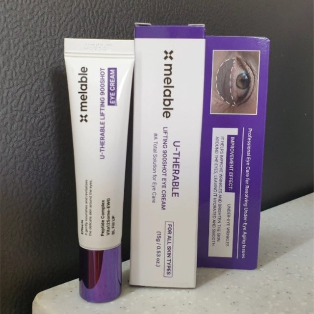 Melable U-Therapie Lifting Augencreme mit Peptiden, Reife Haut - Bild 1