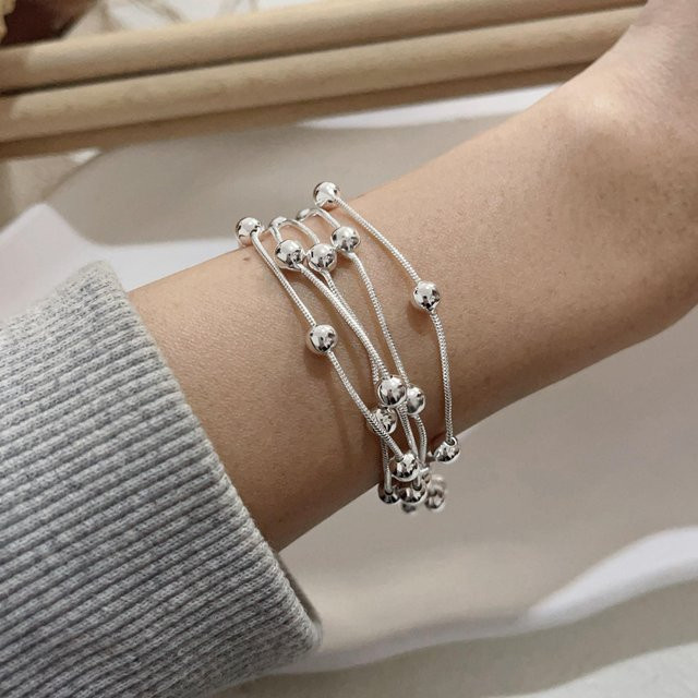 Fashion Maker 2 Armband, 925 Silber, Herz, Unisex, Vintage - Bild 1
