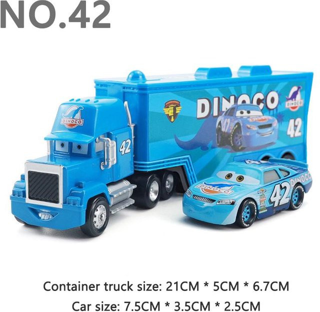 Pixar Disney Cars Sage VanDerSpin LKW, Modellauto, 1/55, ab 3 Jahren - Bild 1