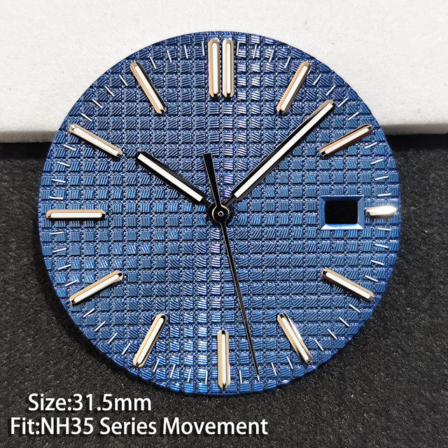 Zifferblatt für NH35 Serie Bewegung, 31 mm, Bunt, Leuchtfunktion - Bild 1