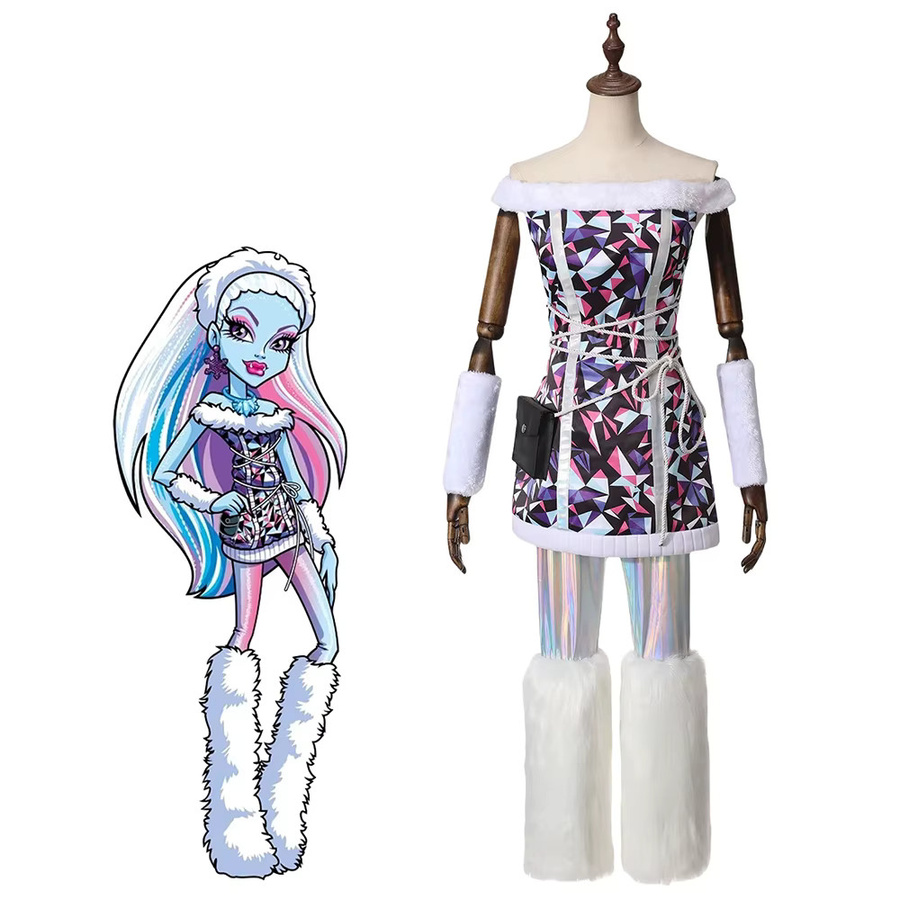 MMGG Monster High Bominable Cosplay Kostüm, Fantasy, Plüsch / Textil - Bild 3