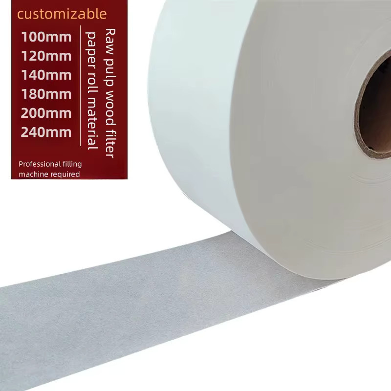 Heißsiegelfähige Rollenfolie aus weißem Papier für Teefilterpapier und Teebeutel-Verpackungsmaschinen sowie Kaffeepulver-Filterpapier - Bild 2