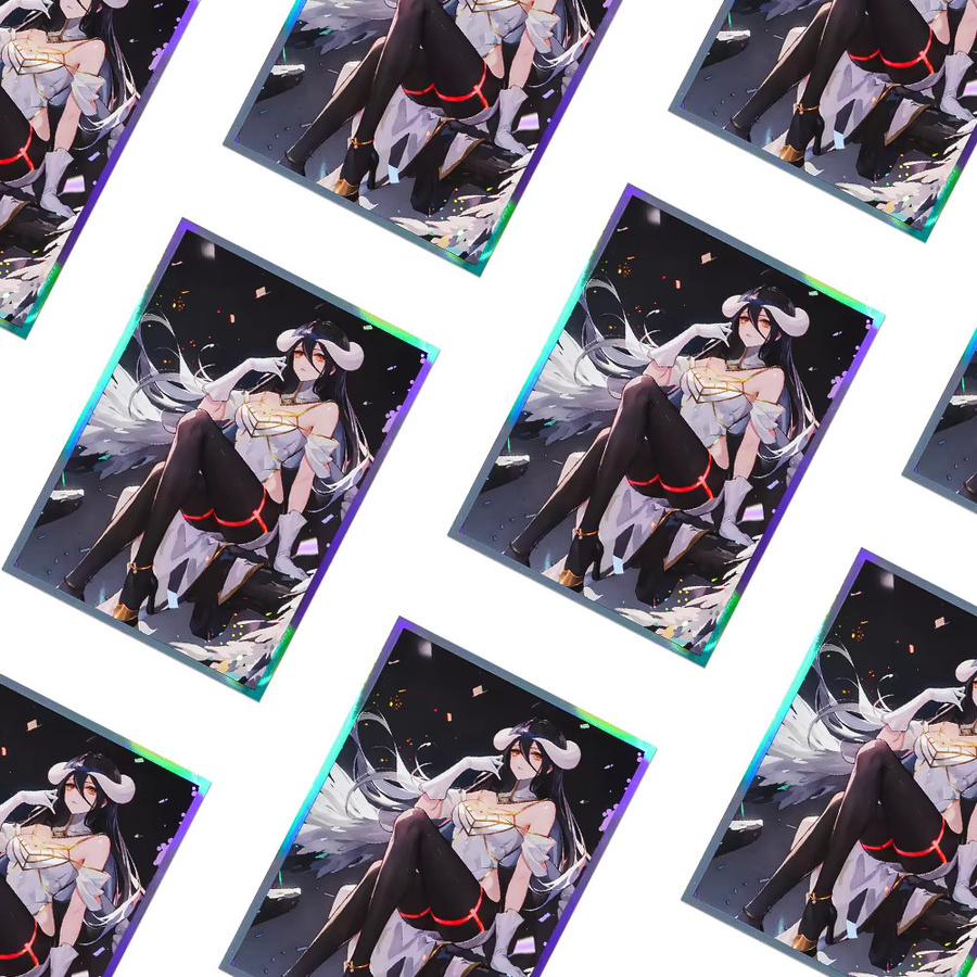 Vorinclex Anime-Kartenhüllen, holografisch, Bunt / Mehrfarbig, 60-teiliges Set - Bild 2