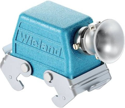 Wieland Electric Gehäuseoberteil 70.355.1036.3 in Türkis - Bild 1