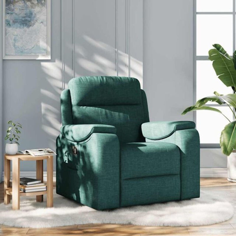 Modern Relaxsessel aus Stoff in Grün von vidaxl - Bild 1