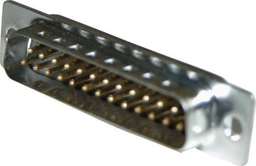 Amphenol 717SD C37P D-SUB Stiftleiste 180 Grad mit 37 Polen in Silber - Bild 1