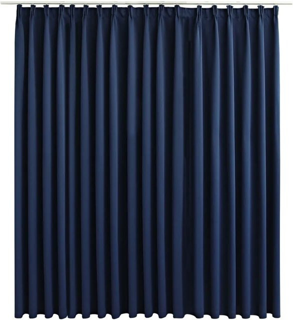 vidaXL Verdunkelungsvorhang mit Haken, Blau, Breite: 290 cm, Höhe: 245 cm - Bild 1