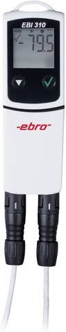 Ebro Temperatur-Datenlogger EBI 310 TX in Weiß Messbereich -200 bis +400°C - Bild 1