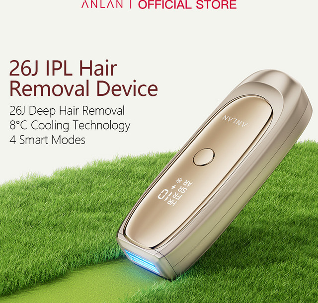 ANLAN IPL Laser-Haarentfernungsgerät mit Eiskühlung, Unisex - Bild 1