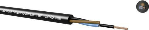 Kabeltronik Sensocord Sensorleitung 8 x 0,05 mm² Schwarz Meterware - Bild 1