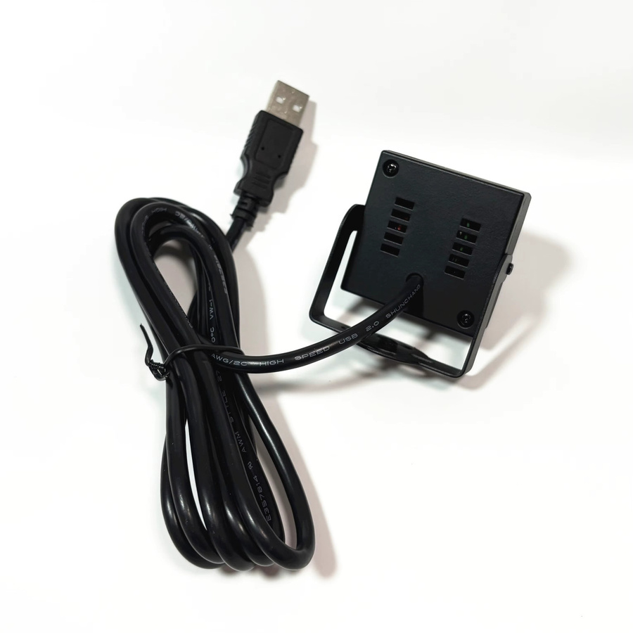 HQCAM USB-Sicherheitskamera mit Nachtsicht und 940nm IR-LED, Full HD 1080P, kompatibel mit Micro-USB und USB-C, Schwarz - Bild 2